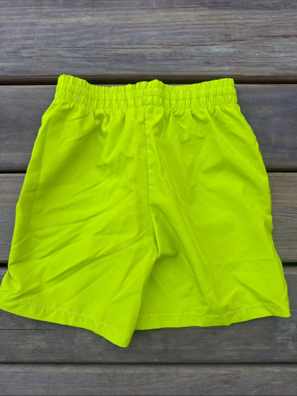 Nike Kids Dri-fit Neon Yellow Shorts